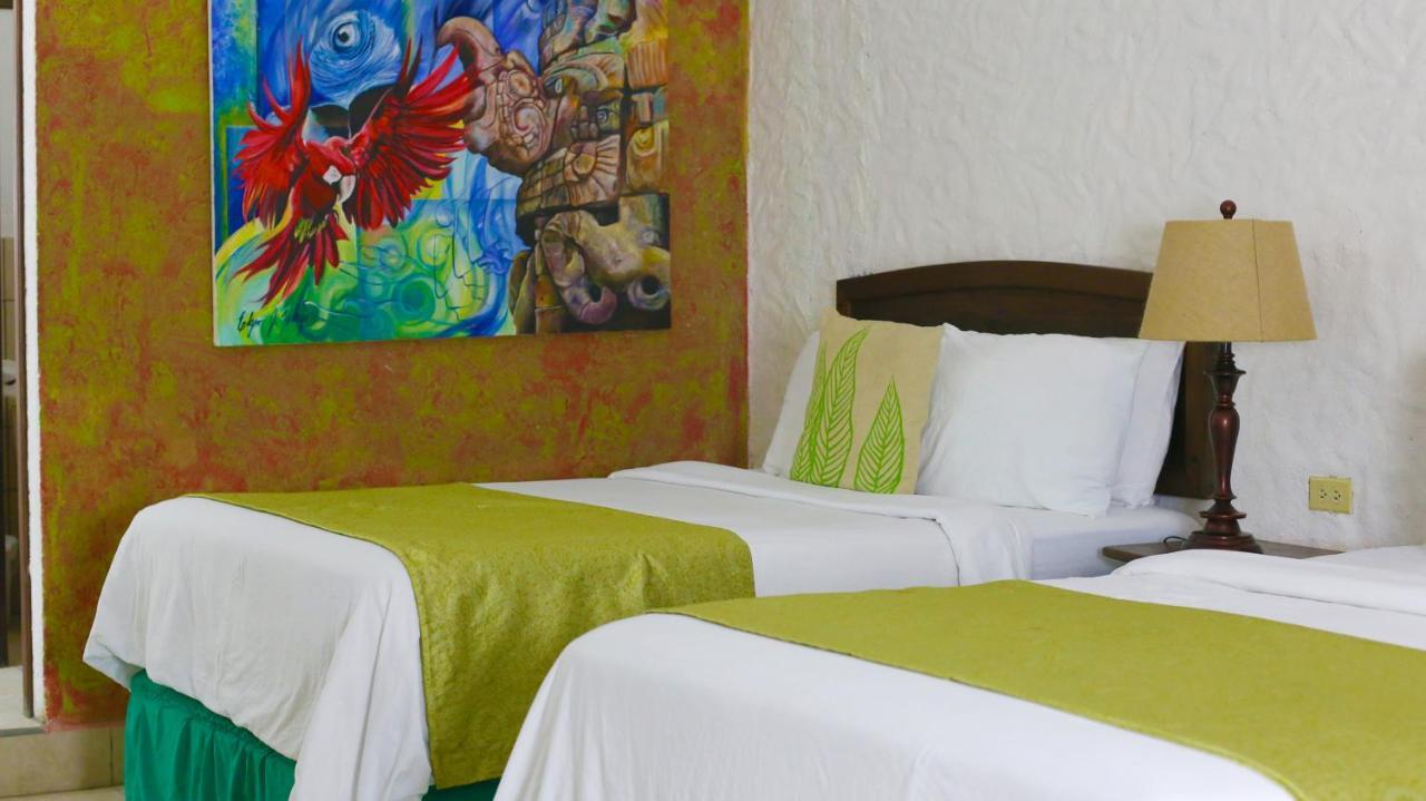 Hotel Ciudad Blanca Copan Bagian luar foto