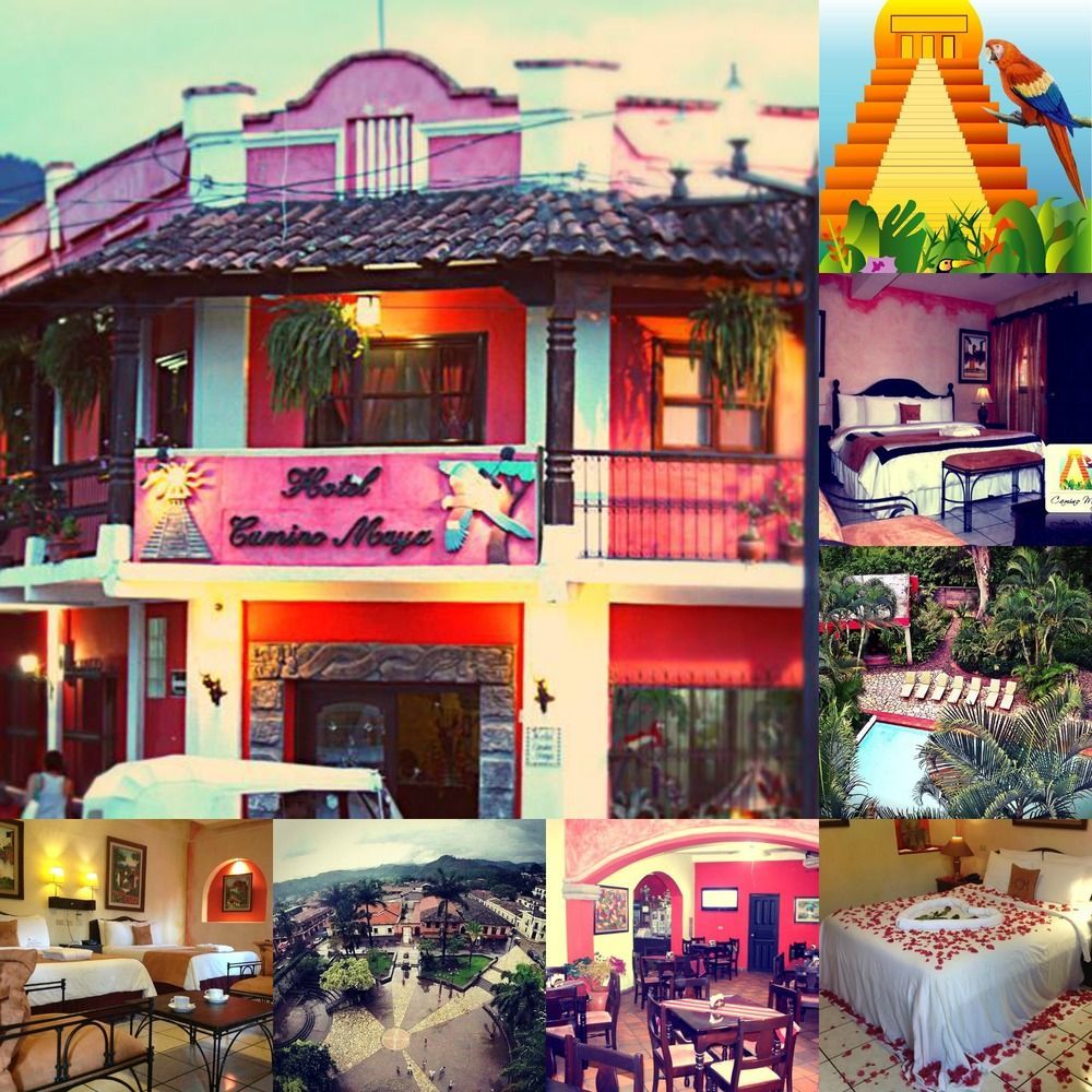 Hotel Ciudad Blanca Copan Bagian luar foto